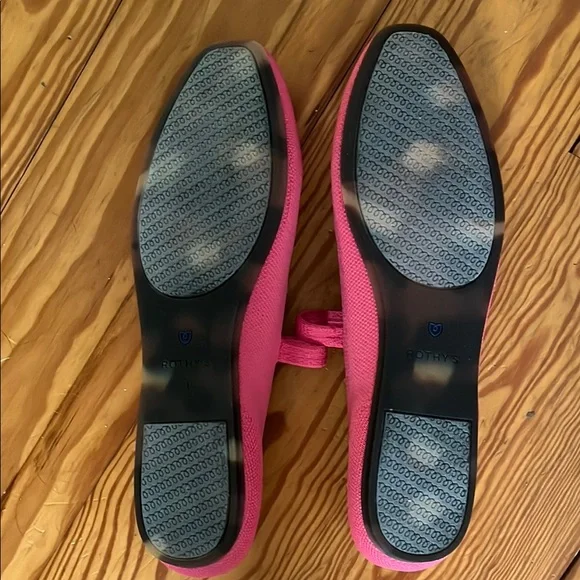 Rothy's Pink Flats Elegant Loafers - Picture 2 of 5